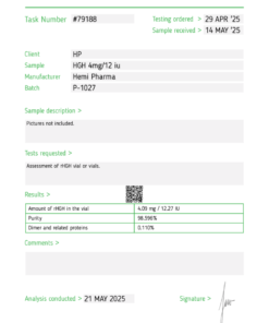 Hemi Pharma HGH.